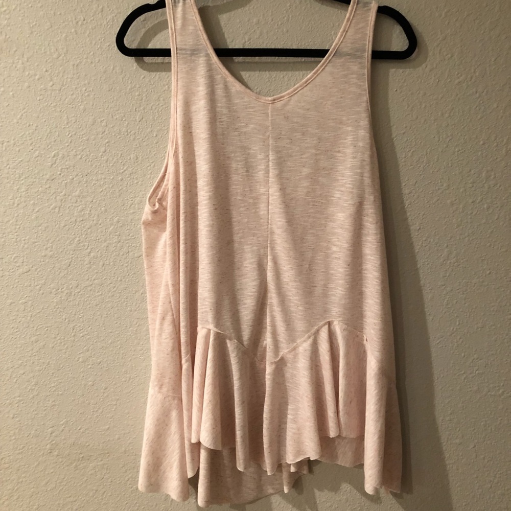 PPLA Tunic Tank with Ruffle - Picture 2 of 3